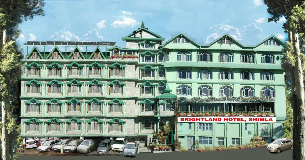 Brightland Hotel Shimla Exteriör bild